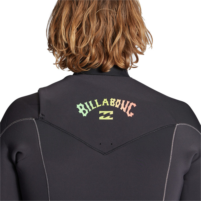 2024 Billabong Mnner Absolute 3/2mm Brustreiverschluss Gbs Neoprenanzug ABYW100192 - Black